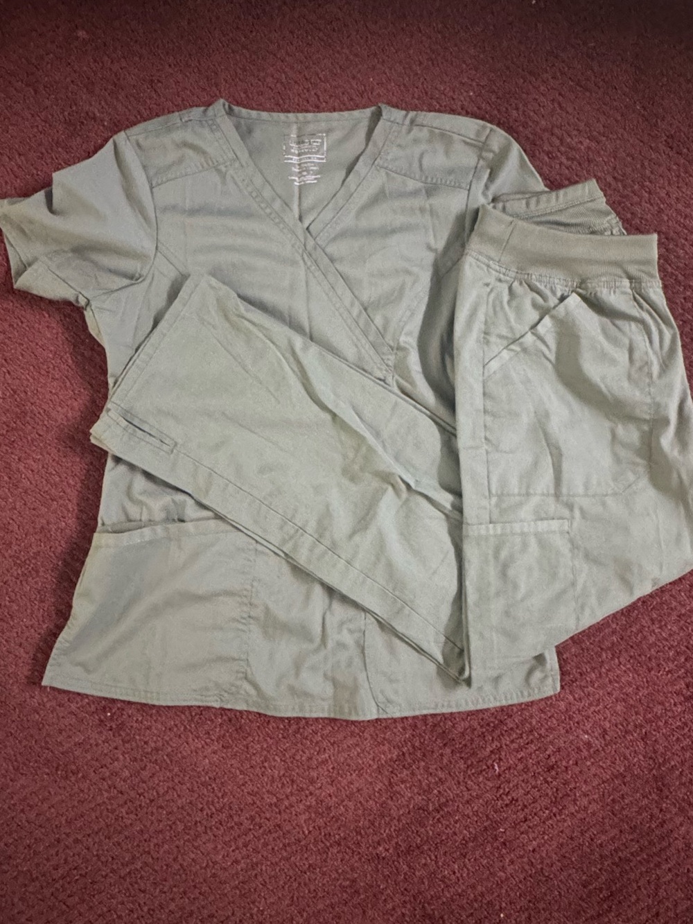 Cherokee sage Green scrub set